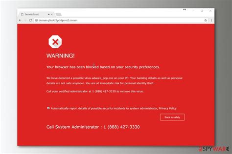 Browser Blocked.